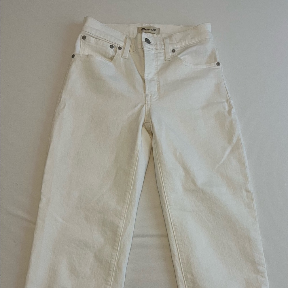 NWT Madewell White Denim